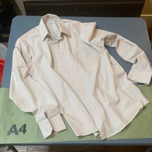 Elegant White Dress Shirt for Men